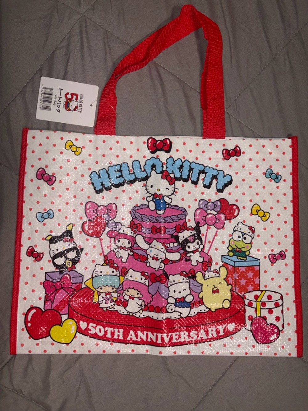 Hello Kitty 50th Anniversary Tote NWT